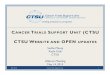 CTSU WEBSITEAND OPEN UPDATES - Alliance - Home · Deep-link to OPEN patient enrollment page in a new browser tab. Multi-Step Enrollments Displays enrollment information for multi-step