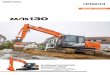 ZAXIS-5 series - Potter Plant Hirepotterplanthire.co.uk/wp-content/uploads/2017/01/Hitachi... · 2017. 2. 7. · ZAXIS-5 series HYDRAULIC EXCAVATOR Model Code : ZX130-5B / ZX130LCN-5B