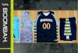 BasketballCatalog-Web - Boombah - Custom Uniforms, Footwear … · Custom Basketball Uniforms Using only the highest quality, most comfo able materials, Boornbah's custom basketball