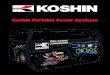 KOSHINstatic.bidadoo.com/PDF/Koshin/Koshin DX Generator.pdf · 2020. 10. 21. · KOSHIN Generators Specifications 1218 Remington Road Schaumburg, IL 60173 (847) 884-1570 (800) 634-4092