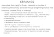 CERAMICS - GTUabl.gtu.edu.tr/hebe/AblDrive/68431132/w/Storage/101_2010..."Alumina Silica Phase Diagram in the Mullite Region", J. American Ceramic Society 70(10), p. 758, 1987.) Application:
