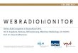 Webradiomonitor 2016 - BVDW...Webradiomonitor 2016 Online-Audio-Angebote in Deutschland 2016, Teil II: Angebote, Nutzung, Refinanzierung, Münchner Medientage, 26.10.2016 Prof. Dr