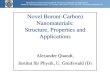 Novel Boron(-Carbon) Nanomaterials: Structure, Properties ......Structure of carbon nanotubes, boron nanotubes, and related graphitelike systems. (for structure of hollow nanowires,
