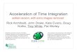 Acceleration of Time Integration Print · 2010. 8. 11. · Rick Archibald, John Drake, Kate Evans, Doug Kothe, Trey White, Pat Worley Acceleration of Time Integration 1 Research sponsored