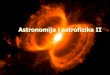Astronomija i astrofizika II - UNIRI · vodikov spektar vertikalna stratifikacija atmosfere ... 1 𝑊𝐷 3 ... - Mehanička struktura bijelog patuljka ne ovisi o termičkim svojstvima