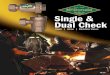 Single & Dual Check - Southern Pipe & Supply...noTe:Change "J" in model number to "H" for meter swivel nut with meter support lip. noTe:Add “W” in place of “-” for pentagon