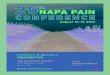 25th NAPA PAIN CONFERENCE · 2019. 7. 10. · 25th Napa Pain Conference August 16-19, 2018 Napa, California GROWTH The Napa Pain Conference has cultivated connections with attendees