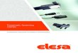 Pneumatic fastening clamps - Elesa · 2020. 7. 28. · The pneumatic fastening clamps (Misati patent) are used for locking mechanical parts to be processed or handled on jigs and