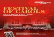 FESTIVAL OF CAROLS · 2018. 11. 27. · THE FIRST NOWELL The first Nowell the angel did say Was to certain poor shepherds in fields as they lay; In fields as they lay, keeping their