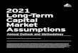 2021 Long-Term Capital Market Assumptions...Capital Market Assumptions Annual Outlook and Methodology 01 Executive Summary 02 Asset Allocation Insights 03 Global Market Outlook 04