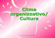 Clima organizzativo/ Cultura - Home - people.unica.it...2014/03/03  · creazione di climi sociali in gruppi giovanili – 1953 Fleshman discute sul clima della leadership Prof.ssa