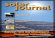 ENErgiE uNd TEchNik für MENSch uNd uMwElTsolarjournal.emmvee.de/upload/solar-journal/SolarJournal...Energie hoch Energie () 22 gewusst wie Die Zelle 24 Atommüll Mission ungelöst
