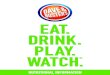 Nutritional Information - Dave & Buster's...*Not available in all locations. † Only available in Hawaii. kid’s Menu serving size Calories Fat Cals. Total Main Menu serving size