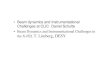 Beam dynamics and Instrumentational Challenges at CLIC ... · 10:35 Precision Energy Spectrometry David Miller Precision measurements of beam current, position Roberto Corsini and