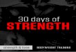 DAREBEE - Fitness On Your Terms.30 days of STRENGTH Chest & Triceps o darebee.com 2 minutes rest between sets LEVELI LEVEL Ill 7 I push-up 2 DUSh-UPS 3 push-ups x 20 x 20 x 20 x 20