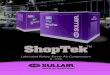 Lubricated Rotary Screw Air Compressors Shoptek... · 2015. 10. 12. · Bulletproof. It’s a word often used in conjunction with Sullair’s air end. Although the principle of rotary