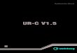 UR-C V1.5 Supplementary Manual...Voice Chat Only the input to the unit will be mixed and looped back. Audio from the voice chat application will not be looped back. Manual Development