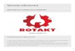 Manualul utilizatorului - ROTAKT SRL · 2020. 8. 16. · Reglarea ambreiajului: reglati fără sa porniti motorul. Eliberaţi maneta de ambreiaj şi trageţi uşor de demarorul motorului,