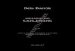 interior bartok colinde · 2019. 11. 22. · Culese de compozitor la începutul secolului XX, Melodiile de colinde au fost pentru prima dată publicate în 1918. Prima ediţie conţinea