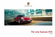 The new Cayman GTS - Auto-Brochures.com...We don’t always have to express our inner selves with poetry. Interior. The sharpened design of the new Cayman˜GTS is continued on the