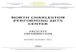 NORTH CHARLESTON PERFORMING ARTS CENTER...Push-button Gala Spiralift to three fixed stops: thrust stage, additional seating or orchestra pit. Lift Width: 50' Lift Depth: 13' (center