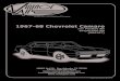 1967-68 Chevrolet Camaro - Vintage Air · 2017. 10. 16. · 1967-68 Chevrolet Camaro . with. Factory Air. Evaporator Kit (564167) 904167 REV F 06/05/17, PG 1 OF 26. 18865 Goll St