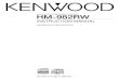 KENWOOD CORPORATIONmanual.kenwood.com/files/B60-4893-00.pdf · 2010. 9. 17. · instruction manual kenwood corporation hm-982rwmicro hi-fi component system digital audiodigital audio