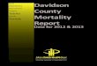 v(} u }v ' Z d o - Nashville...Rogers, B. Thomas-Trudo, S. & McKelvey, B. (2016). Davidson County Mortality Report, Data for 2012 & 2013. Nashville, TN; Metropolitan Nashville Public
