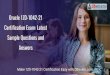 Oracle 1Z0-1042-21 Certification Exam: Latest Sample Questions and Answers