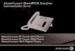 Alcatel-Lucent OmniPCX First Alcatel-Lucent OmniPCX Enterprise Communication Server Alcatel-Lucent IP Touch 4018 Phone Alcatel-Lucent IP Touch 4008 Phone Alcatel-Lucent 4019 Digital