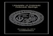 University of Colorado Colorado Springs...Instrumental Music Music Program Honors Jazz Trio Jay Baker – bass Britton Ciampa – drums Joel Medina – guitar processional Pomp and