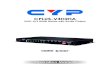 CPLUS-V4H2HA · CPLUS-V4H2HA UHD + 4×2 HDMI Matrix with Audio Output Operation Manual. DISCLAIMERS The information in this manual has been carefully checked and is believed to be