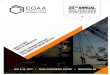 MAY 9–10, 2017 | SHAW CONFERENCE CENTRE | EDMONTON, AB - COAA … · 2017. 5. 11. · The COAA Workforce Development Committee’s research explored what factors contribute directly