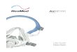 A irFit - ResMed...Using your mask. When using your mask with ResMed CPAP or bilevel devices that have mask setting options, refer to the Technical specifications section in this user