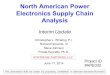 North American Power Electronics Supply Chain Analysis · 2014. 7. 22. · North American Power Electronics Supply Chain Analysis Interim Update . Christopher L. Whaling, P.I. Richard