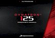 dynaTron 125 oPeraTor’s Manual reV. 3 8292017 I · All of the Dynatronics’ devices featuring ultrasound technology, including the 125, are the only devices in the industry offering