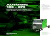 AUTOMIG 183 - 273 · PDF file 183 - 273 A classic for the auto business. The Automig is a step- regulated three-phase welding machine proven to live a long service life. • Step-regulated