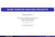 SOME COMPLEX ANALYSIS PROJECTS - Westmont College howell/complex-analysis/...¢  2014. 7. 17.¢  complex