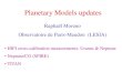 Raphaël Moreno Observatoire de Paris-Meudon (LESIA)herschel.esac.esa.int/twiki/pub/Public/Calibration... · 2012. 3. 9. · HIFI- cross-calibration measurement Summary Planete Freq