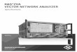 R&S®ZVA VECTOR NETWORK ANALYZER · 2020. 10. 19. · Version 14.00, October 2020 4 Rohde & Schwarz R&S®ZVA Vector Network Analyzer Specifications Unless otherwise stated, specifications