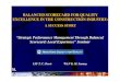 BALANCED SCORECARD FOR QUALITY EXCELLENCE IN THE ...4.4.The Balanced ScorecardThe Balanced Scorecard vThe vision and strategy are translated into objectives and are communicated and
