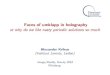 Faces of umklapp in holography - Fakultät für Physik und … · 2018. 7. 30. · I Umklapp e ects can only be seen in spatially dependent backgrounds (homogeneous lattices don’t