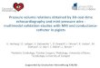Pressure volume relations obtained by 3D-real-time … · 2014. 6. 6. · EDV10 1.2 ± 0.79 Intra- and Interobserver variation < 10% . Conclusion I 3DE volume calculations in small