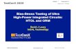 Bias-Stress Testing of Ultra High-Power Integrated ...€¦ · InCAL Technology Virtual Event May 11-13, 2020. TestConX 2020 Heating Up -Thermal Session 7 Presentation 2 TestConX