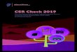 CSR Check 2019 - Department of Enterprise, Trade and ...CSR Check 2019 is the second CSR Check, published by the CSR Stakeholder Forum in association with the Department of Business,