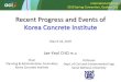 Recent Progress and Events of Korea Concrete InstituteJun 24, 1989  · 2019 Spring Convention, Quebec City. The Concrete Convention and Exposition. Korea Structural Concrete Design