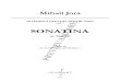 interior jora Sonatina · 2019. 7. 16. · - 5 - SONATINA op. 44 pentru pian Sonatina op. 44 este penultima crea ţie pentru pian a lui Mihail Jora, scris ă înaintea Caietului III