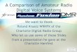 A Comparison of Amateur Radio Digital Voice Systems...A Comparison of Amateur Radio Digital Voice Systems Presented and Modified by: Bill Neville----- WA7KMF Cordell Smart -- KE7IK