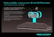 Versatile vacuum End Effector - Binar Handling AB · 2020. 3. 20. · Versatile vacuum End Effector with lifting capacity 15-30kg. A versatile vacuum end effector that meets the highest