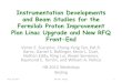 Instrumentation Developments and Beam Studies for the ...Instrumentation Developments and Beam Studies for the Fermilab Proton Improvement Plan Linac Upgrade and New RFQ Front-End